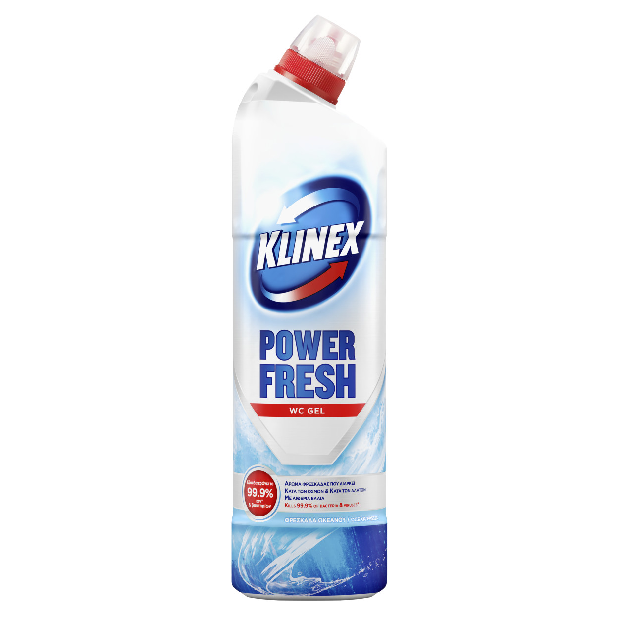 Klinex WC Gel Φρεσκάδα Ωκεανού 750ml