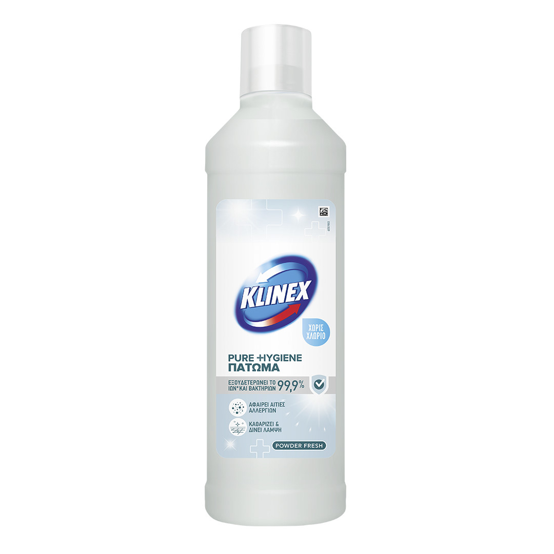 Καθαριστικό Πατώματος Klinex Pure Hygiene Powder Fresh