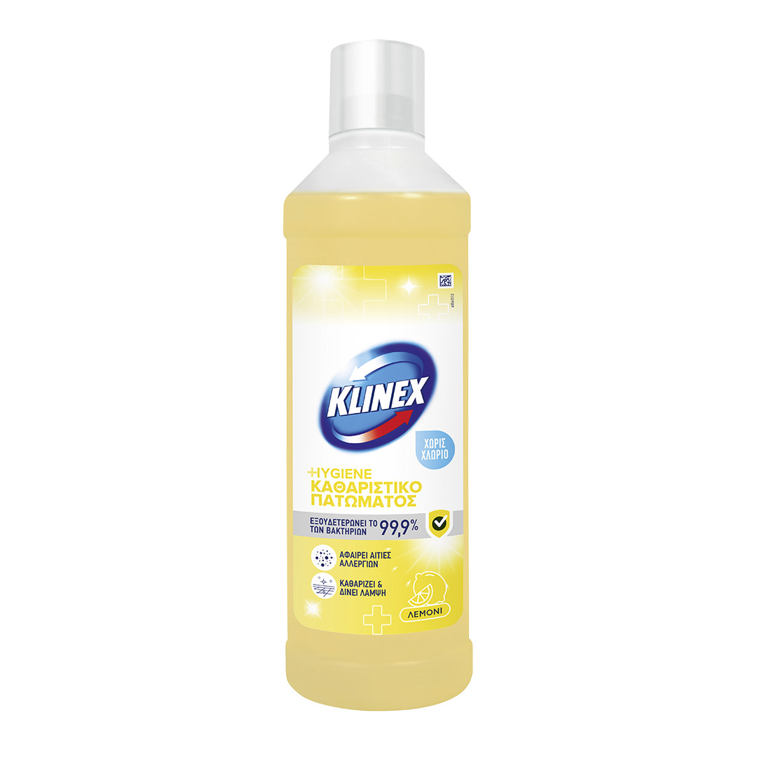 Καθαριστικό Πατώματος Klinex Hygiene Λεμόνι